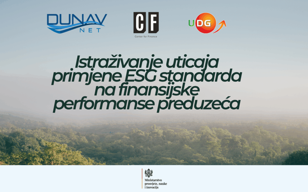 Center for Finance potpisnik je Ugovora o naučnoistraživačkom grantu Ministarstva prosvjete, nauke i inovacija